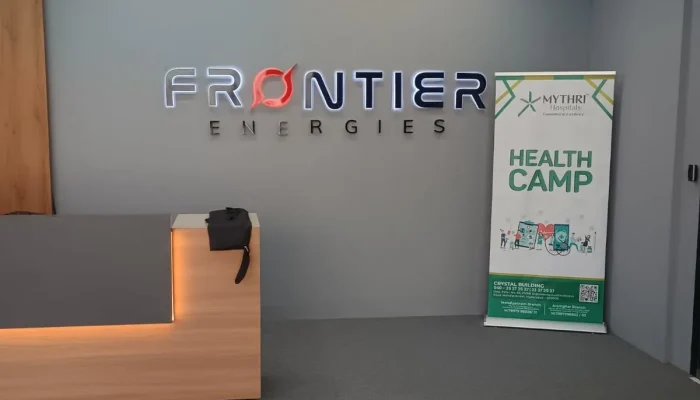Health Camp at Frontier Energies